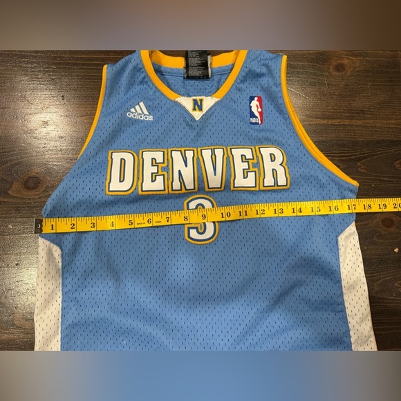 Vintage Denver Nuggets Allen Iverson NBA Basketball Jersey - Picture 7 of 9
